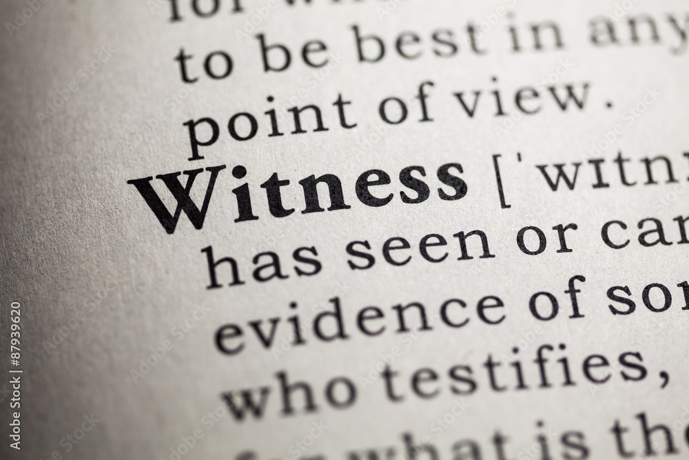 witness