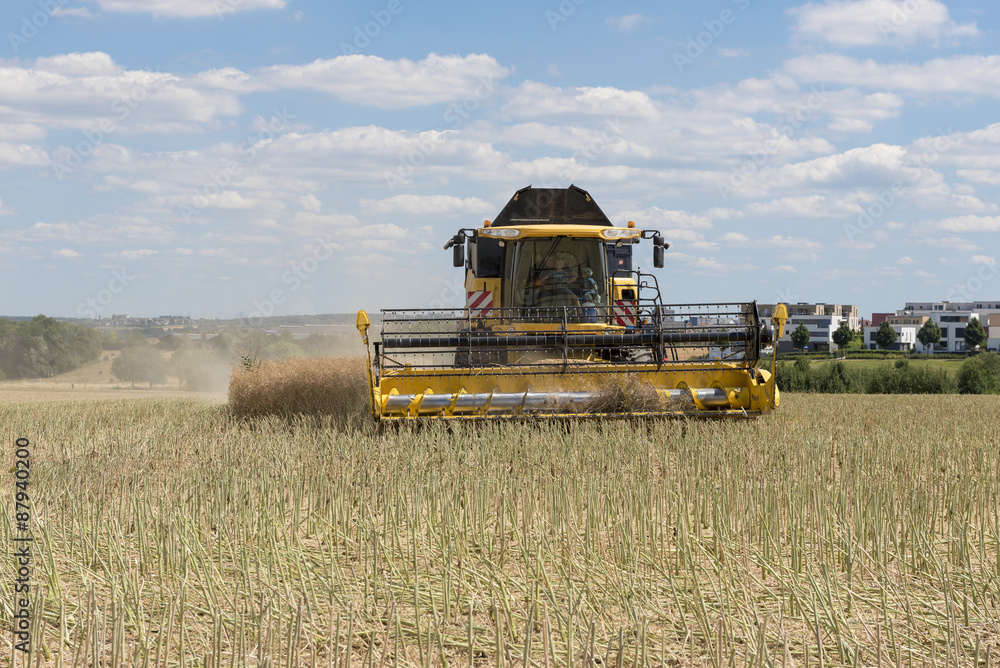Obraz premium Mähdrescher