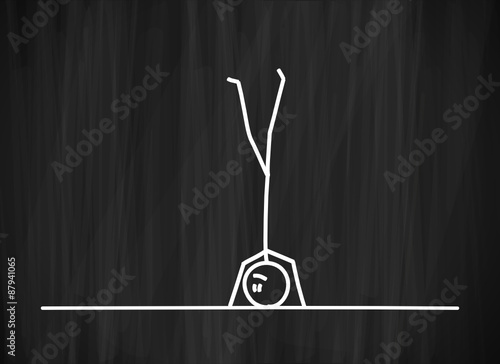 Foto tafel mk kopfstand machen I