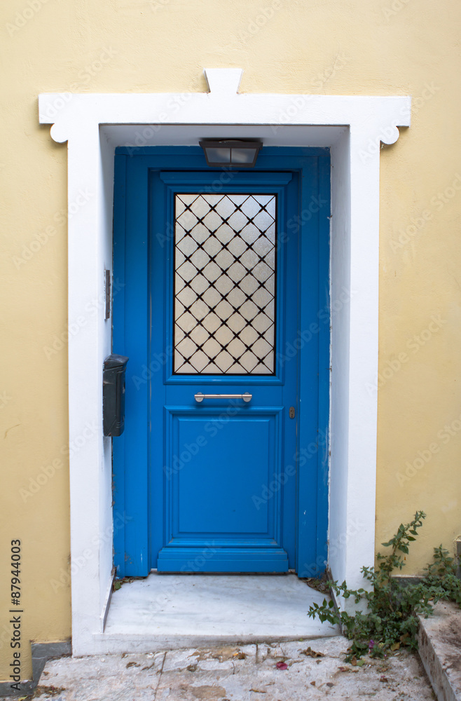 Fototapeta premium Typical greek house in Athens, Greece