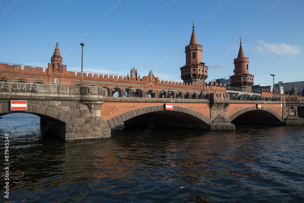 oberbaum bridge in berlin germany oberbaum bridge in berlin germany