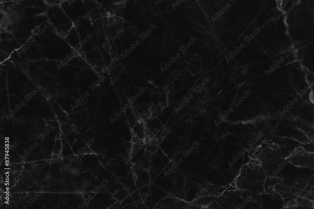 Naklejka premium Black marble patterned (natural patterns) texture background, abstract marble texture background for design.