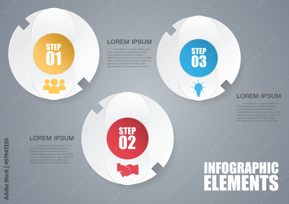 Design clean number banners template.graphic or website layout.V Design clean number banners template.graphic or website layout.V