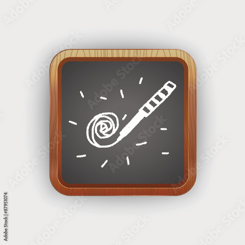 doodle Celebrate horn