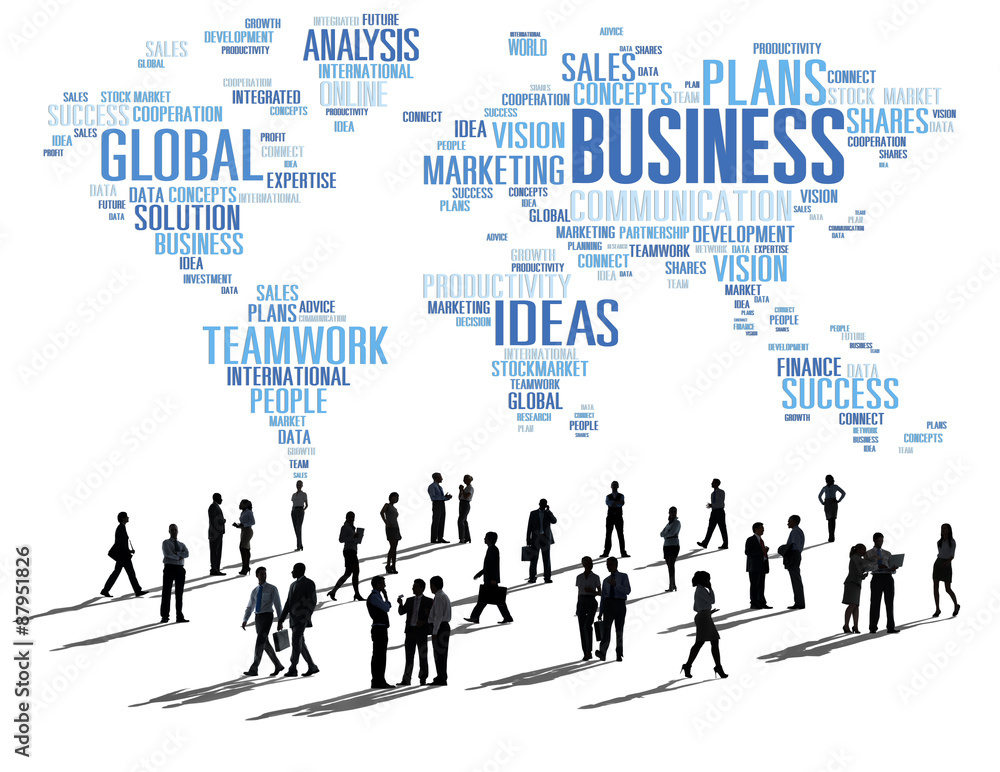 Business Global World Plans Organization Enterprise Concept Business Global World Plans Organization Enterprise Concept