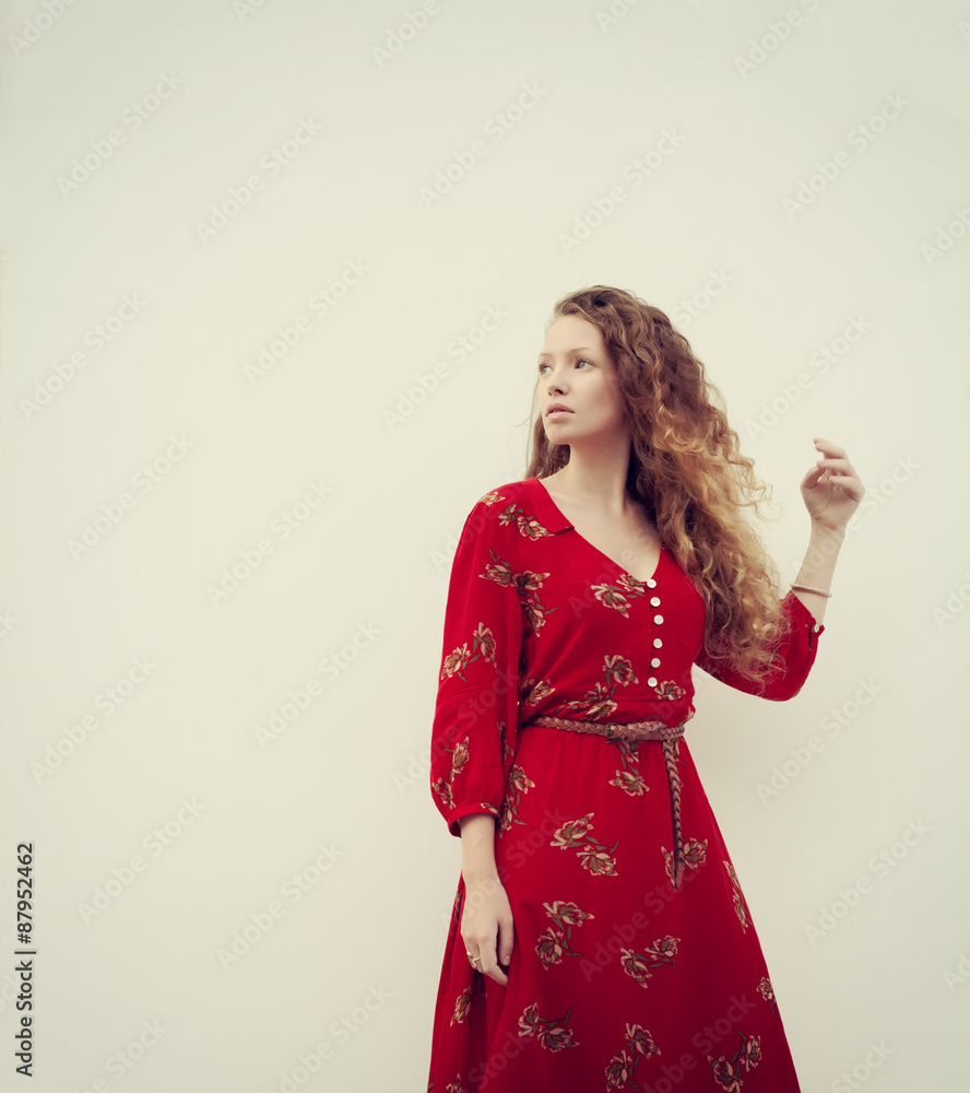 Natural woman portrait Natural woman portrait