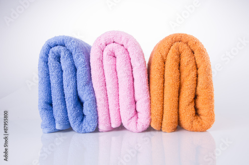 towel. towel on a background