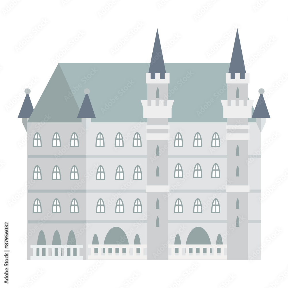 Obraz premium fairytale castle