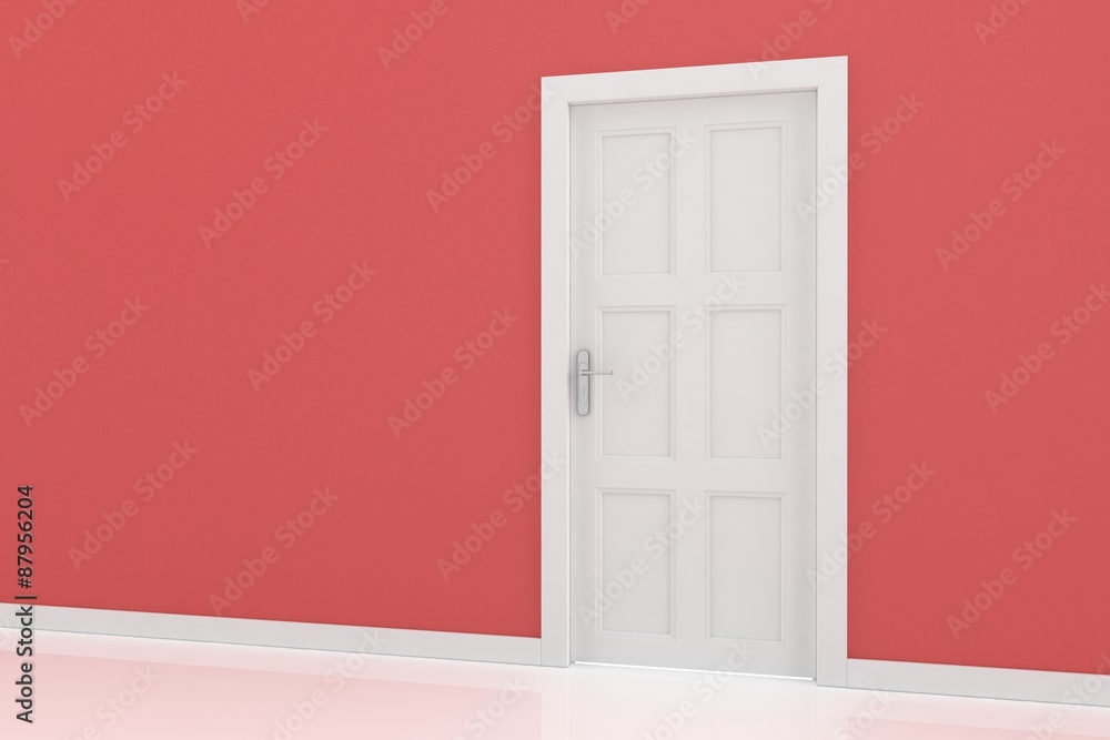 3d rendering of a door 3d rendering of a door