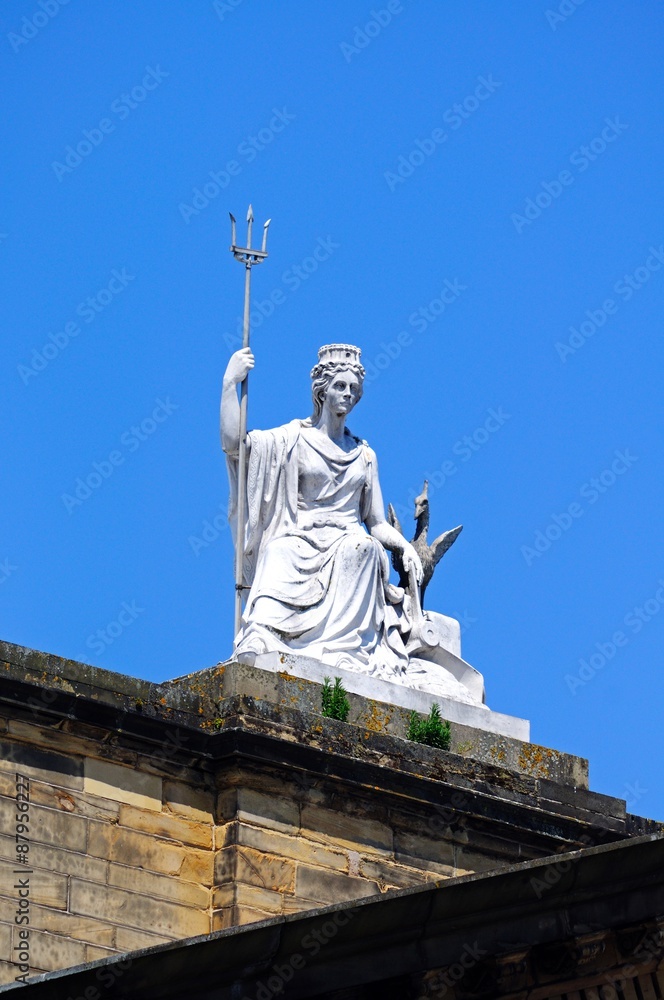 Britannia statue, Liverpool.