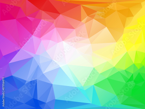 colorful triangular