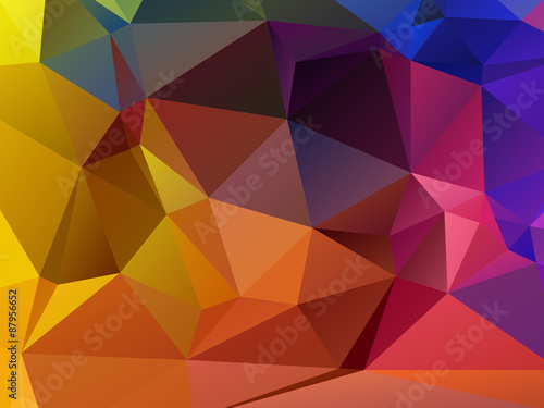 colorful triangular