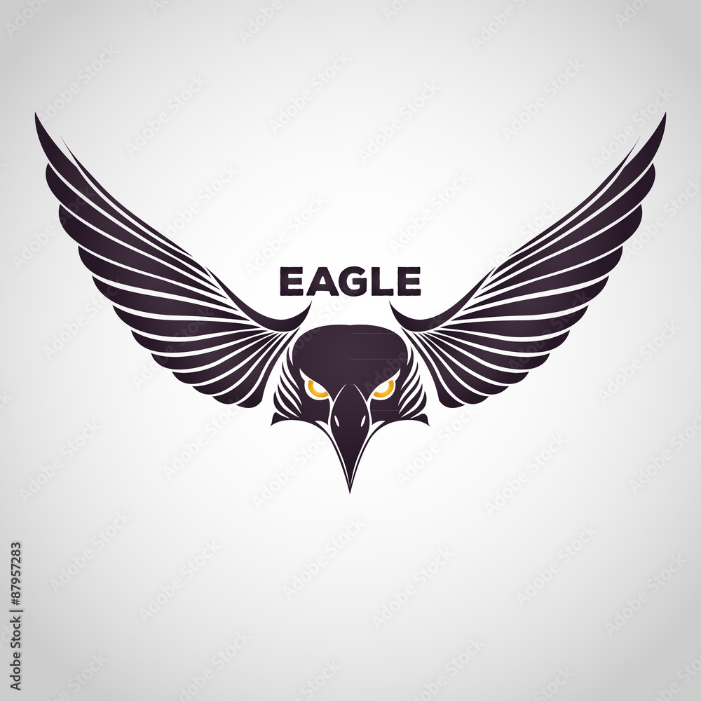 Naklejka premium eagle logo