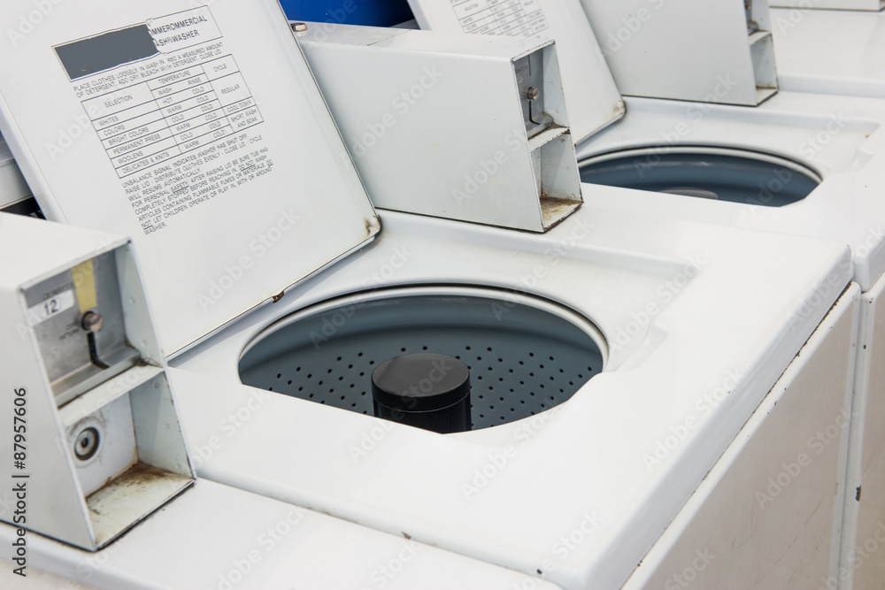 line of laundry machine line of laundry machine