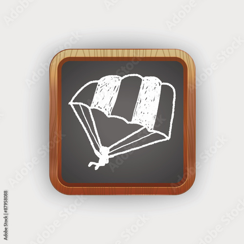 Hang gliding doodle