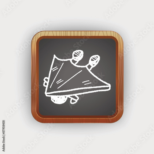 Hang gliding doodle