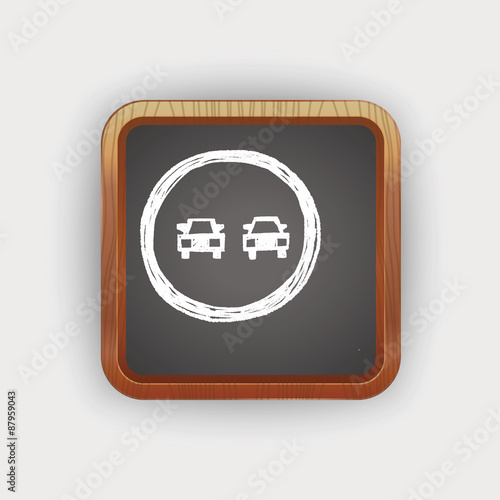 no overtaking doodle