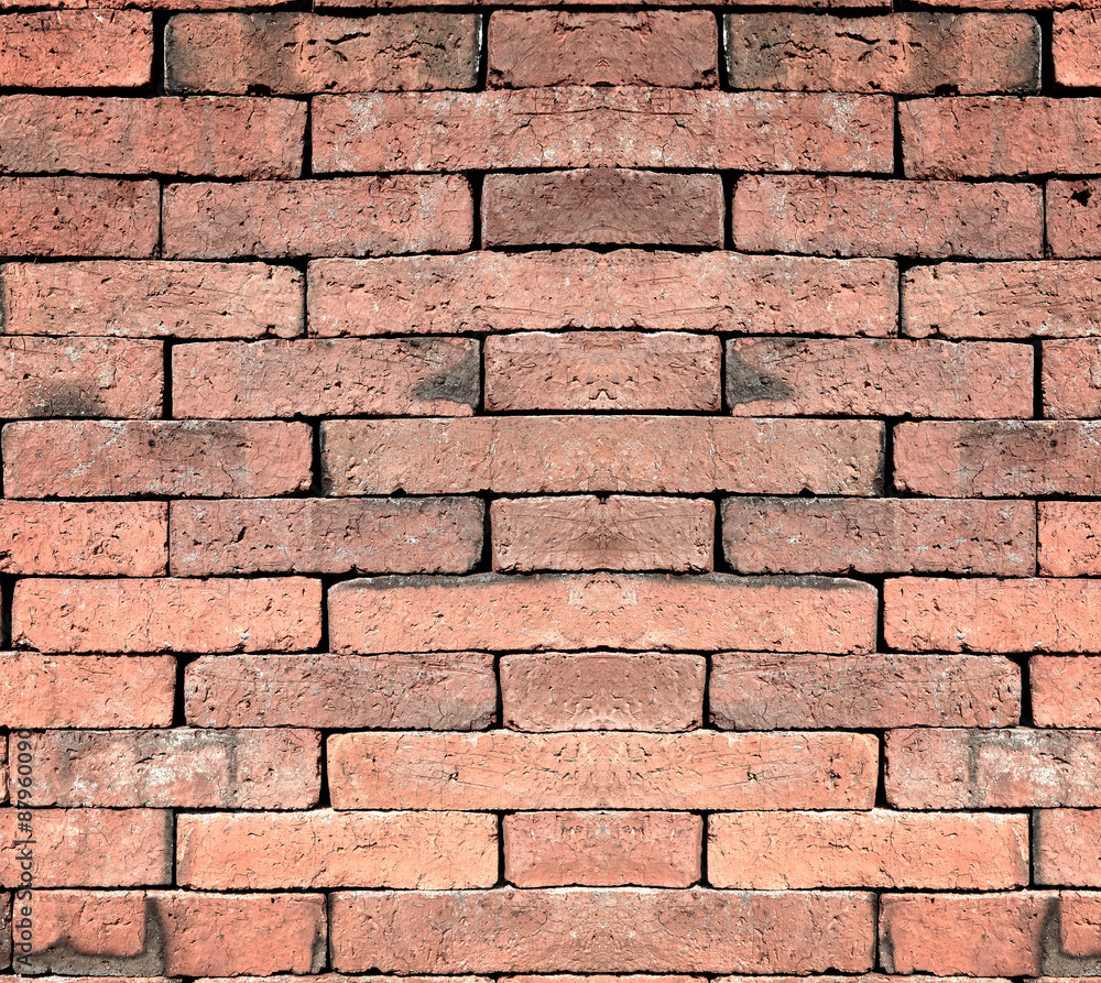 Background of red brick wall texture. Background of red brick wall texture.