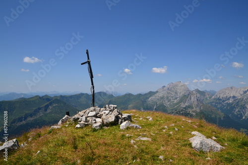 Alpi Carniche - Cima Timau (M.te Coglians sullo sfondo) photo