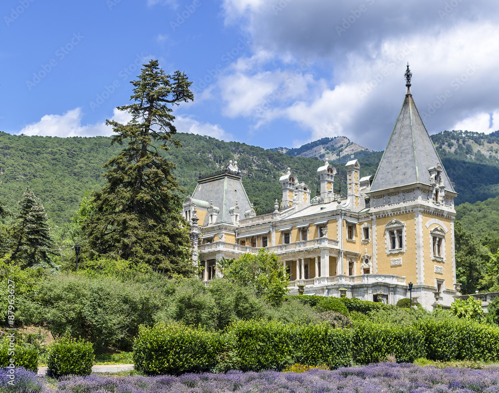 Massandra Palace, Massandra, Yalta, Crimea, Gurzuf, Russian