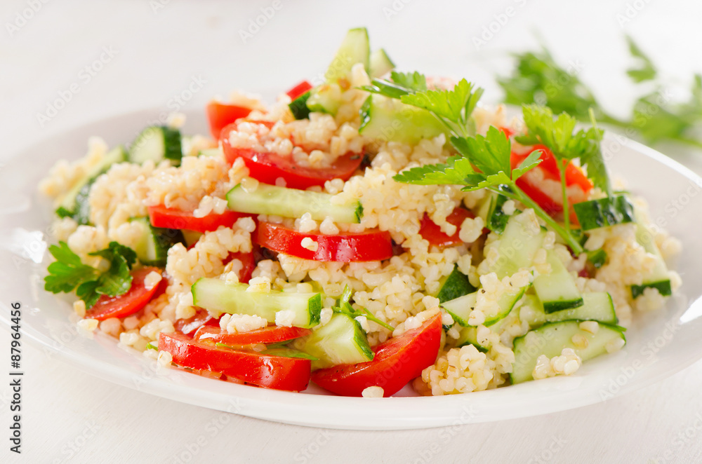 Fresh healthy vegetable salad Fresh healthy vegetable salad