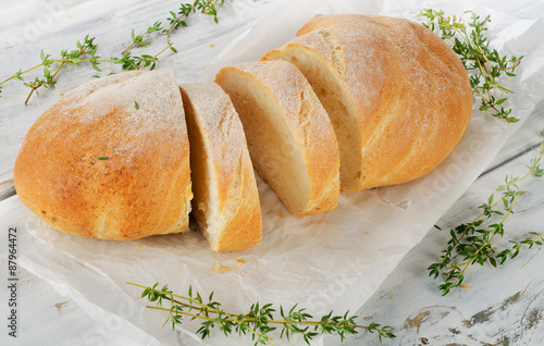 Italian bread ciabatta