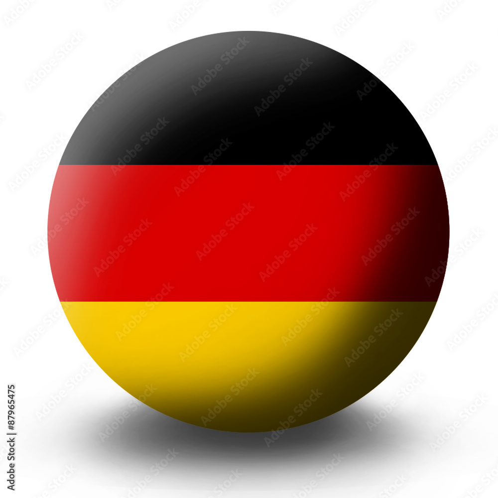 Naklejka premium Germany flag Icon