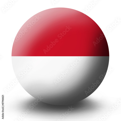 Monaco flag Icon Free Download Monaco flag Icon - GFXLoad