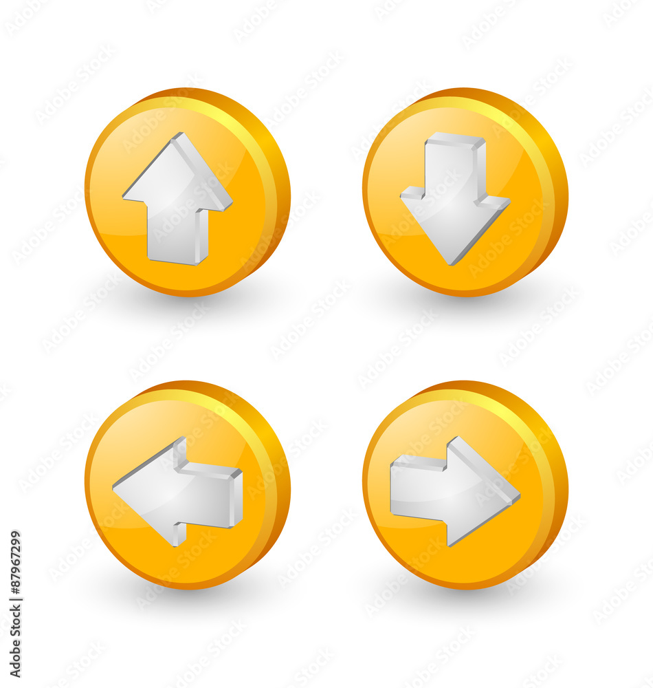 Yellow arrows Yellow arrows