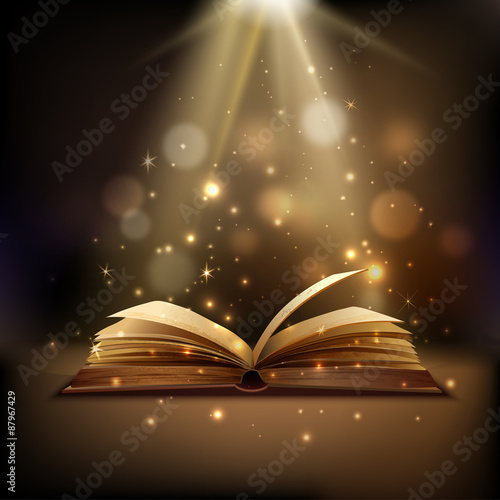 Magic Book Background