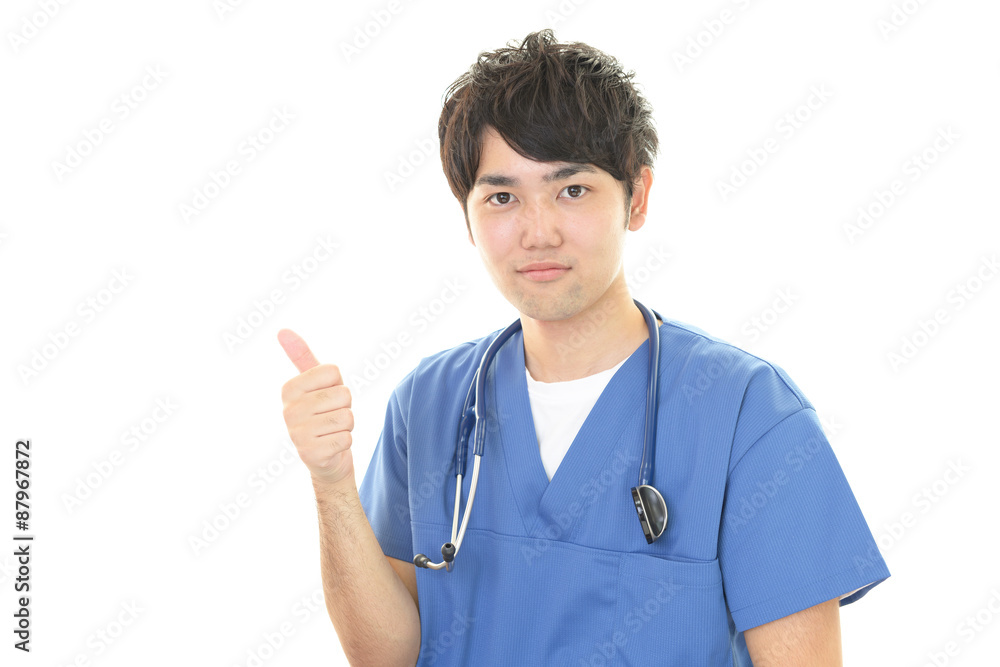 笑顔の医師 笑顔の医師