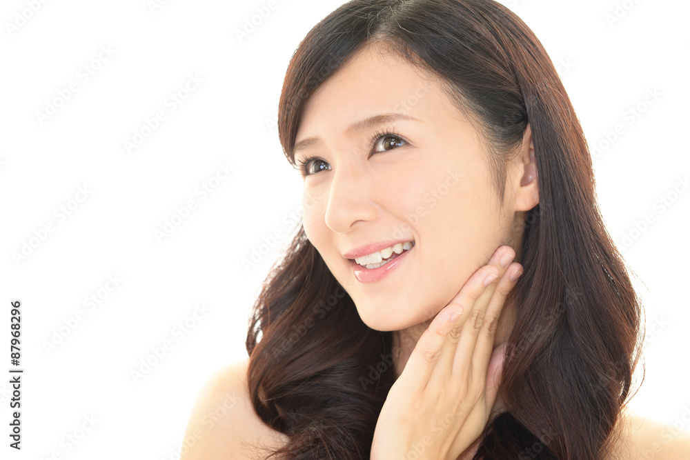 寛ぐ美しい女性 寛ぐ美しい女性