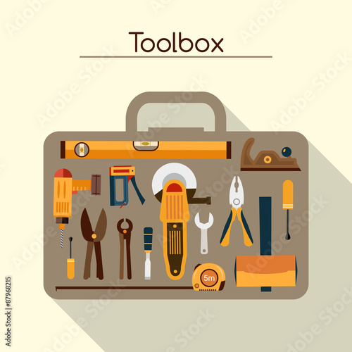 Toolbox With Tools