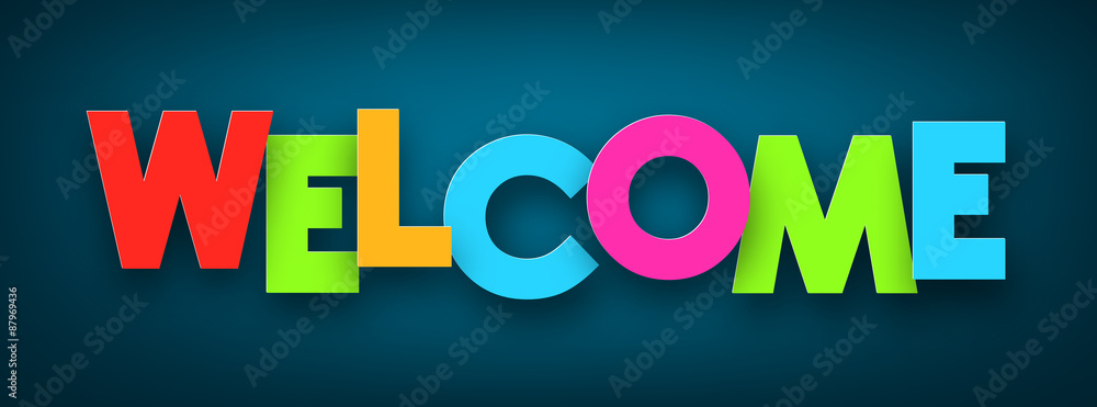 © Vjom - Paper welcome sign. © Vjom - Paper welcome sign.