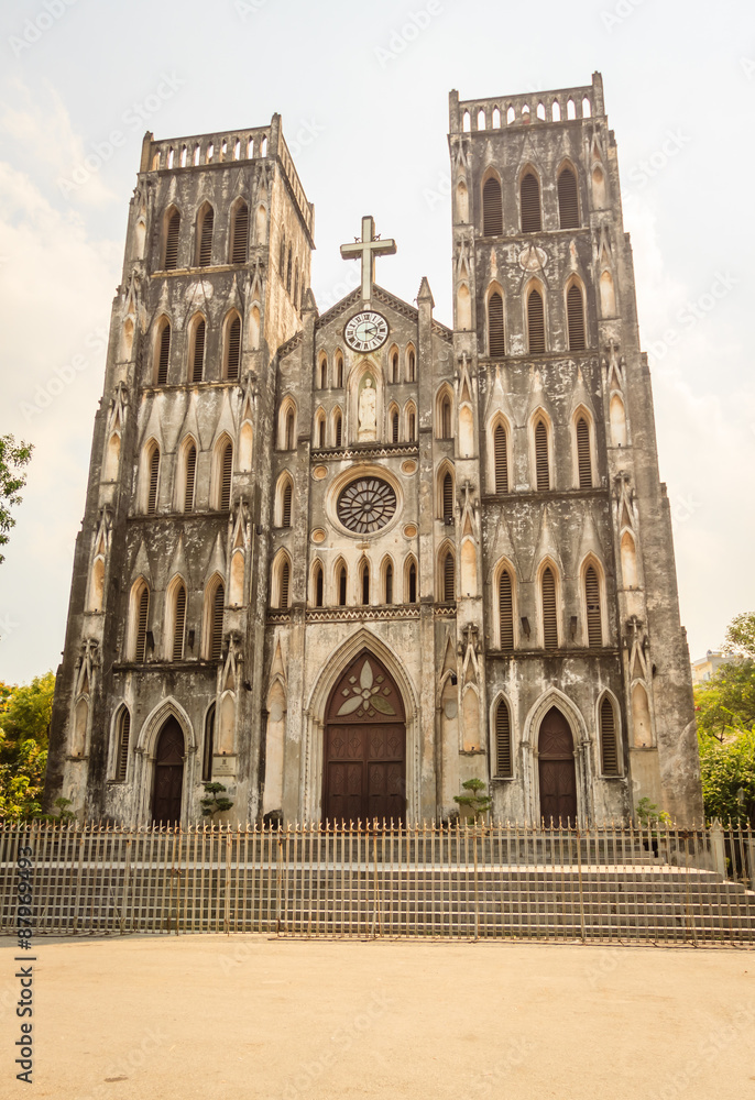 Catholic Cathedral, Hanoi, Vietnam