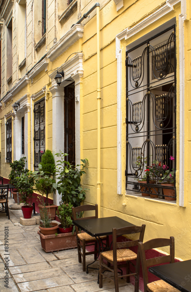 Fototapeta premium Old greek house in Athens, Greece