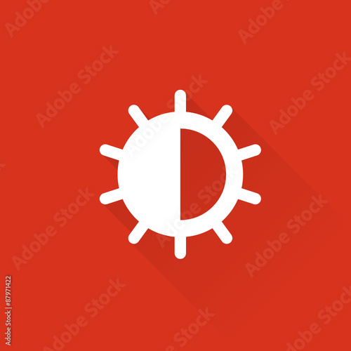 Flat Long Shadow Metro App