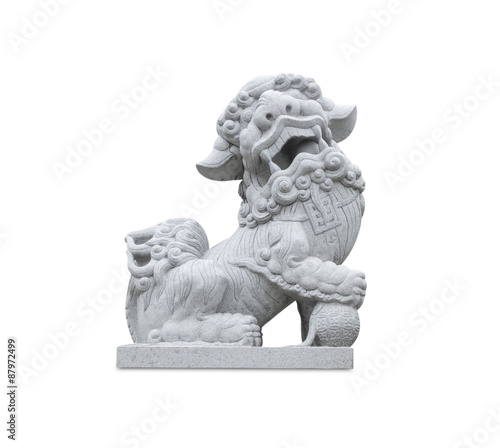 Wallpaper Mural Stone carving lions Torontodigital.ca