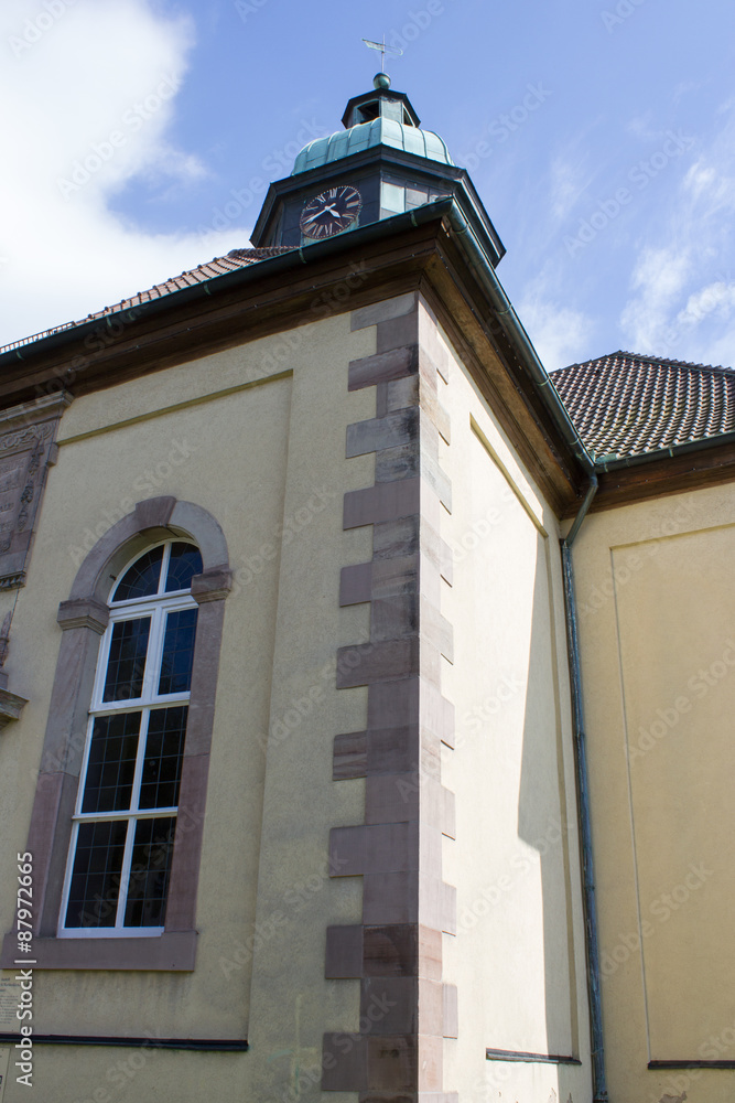 Kirch mit Kirchturm in Göttingen Kirch mit Kirchturm in Göttingen