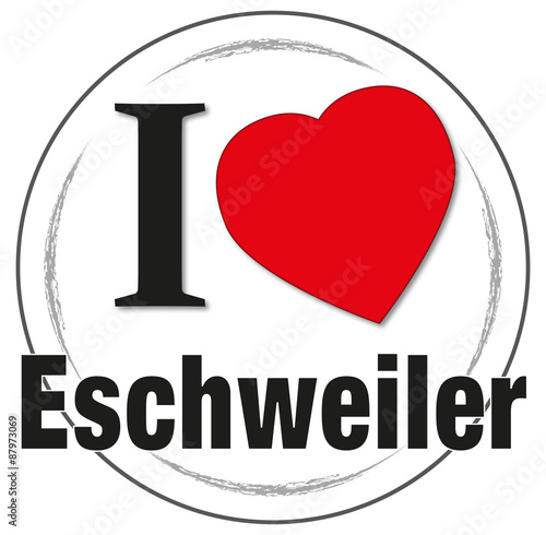 Stempel "I love Eschweiler"