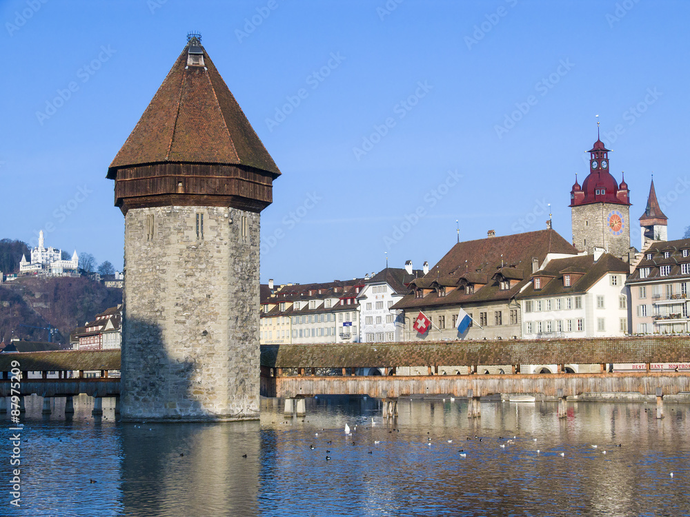 Kapellbrücke und Wasserturm