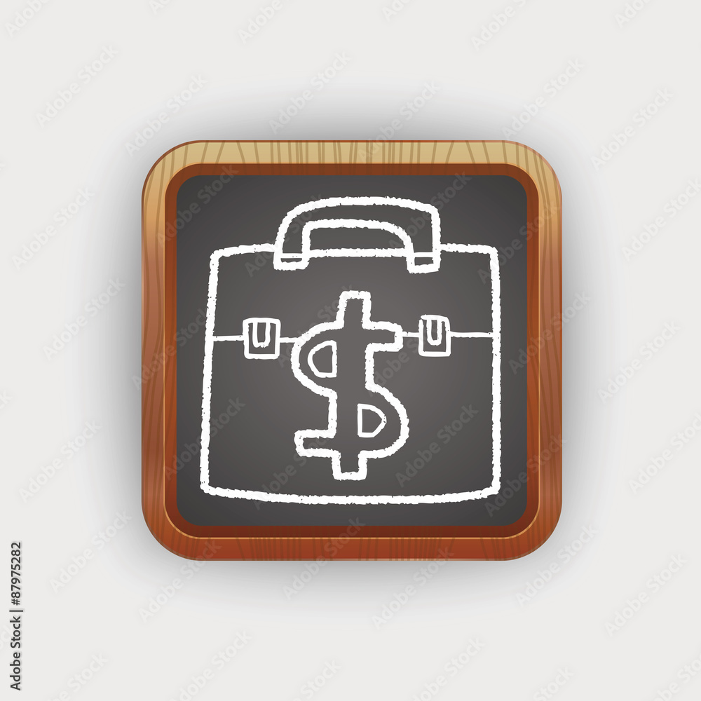 briefcase doodle drawing briefcase doodle drawing