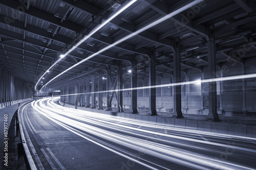 Traffic in Tunnel