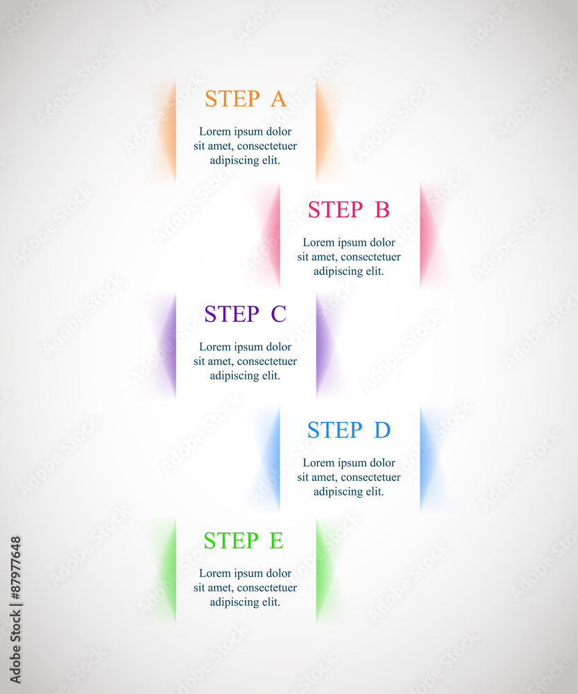 Fototapeta premium Vector infographic