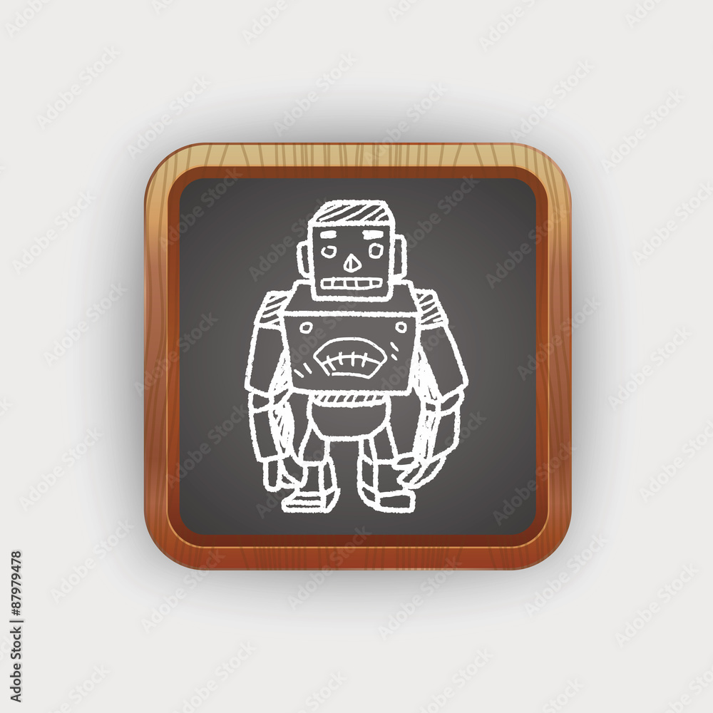 robot doodle robot doodle