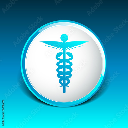 medicine icon logo symbol snake caduceus doctor 