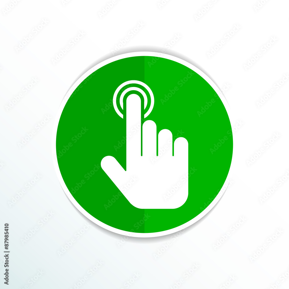 click. hand icon pointer. vector finger pointer click. hand icon pointer. vector finger pointer