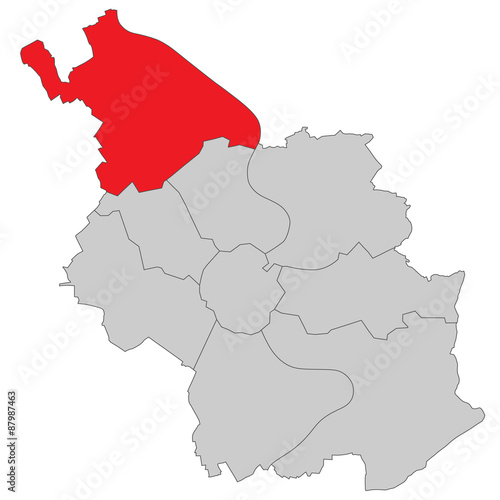 Köln Chorweiler - Vektor