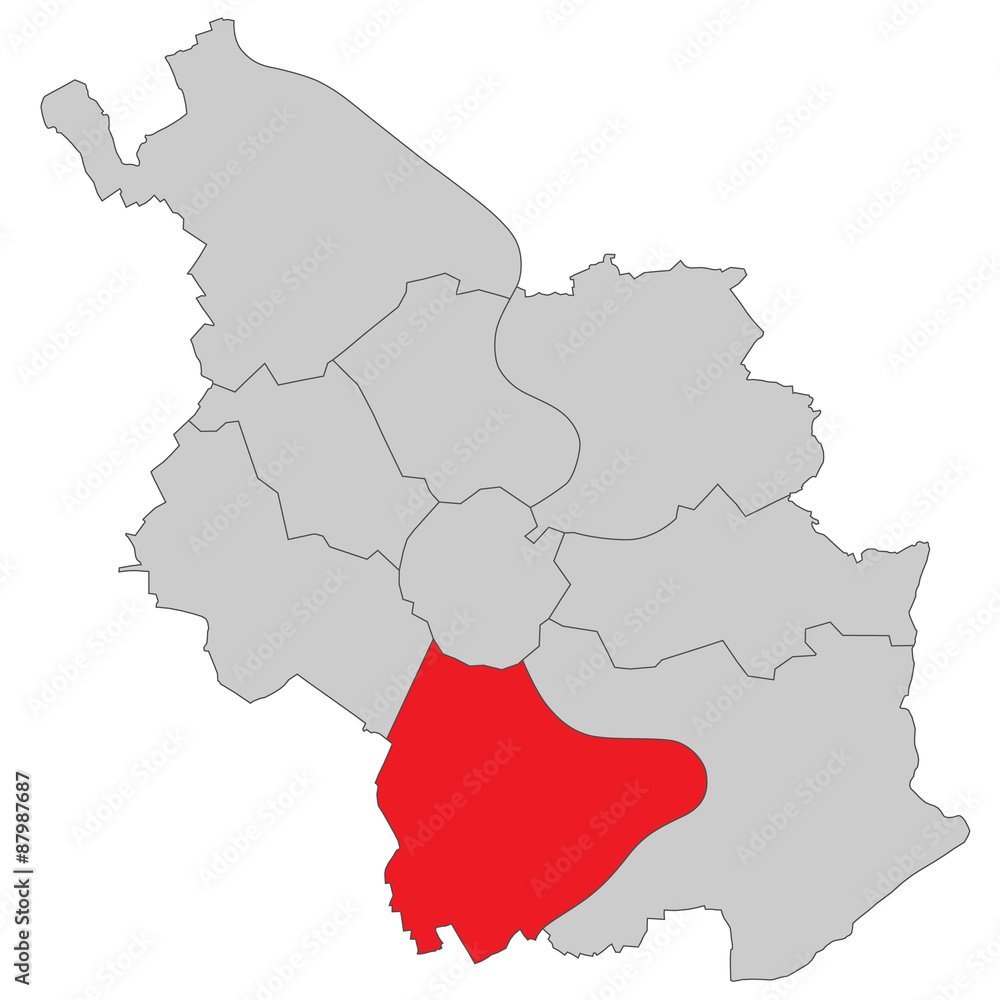 Köln Rodenkirchen - Vektor