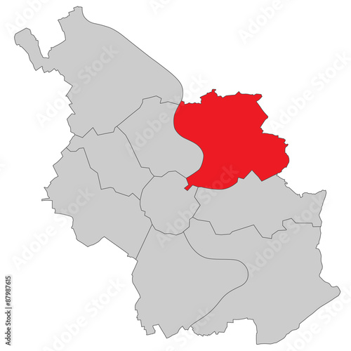 Köln Mülheim - Vektor